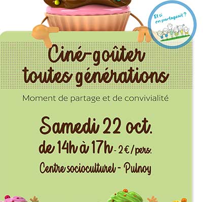 Cine gouter 22 octobre