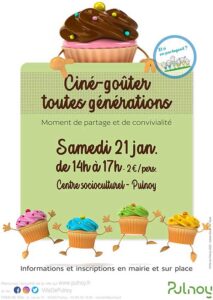 Ciné gouter toutes générations du 21 janvier